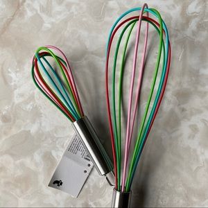 NWT Rainbow Whisk 🍳 Set (2 Pieces)